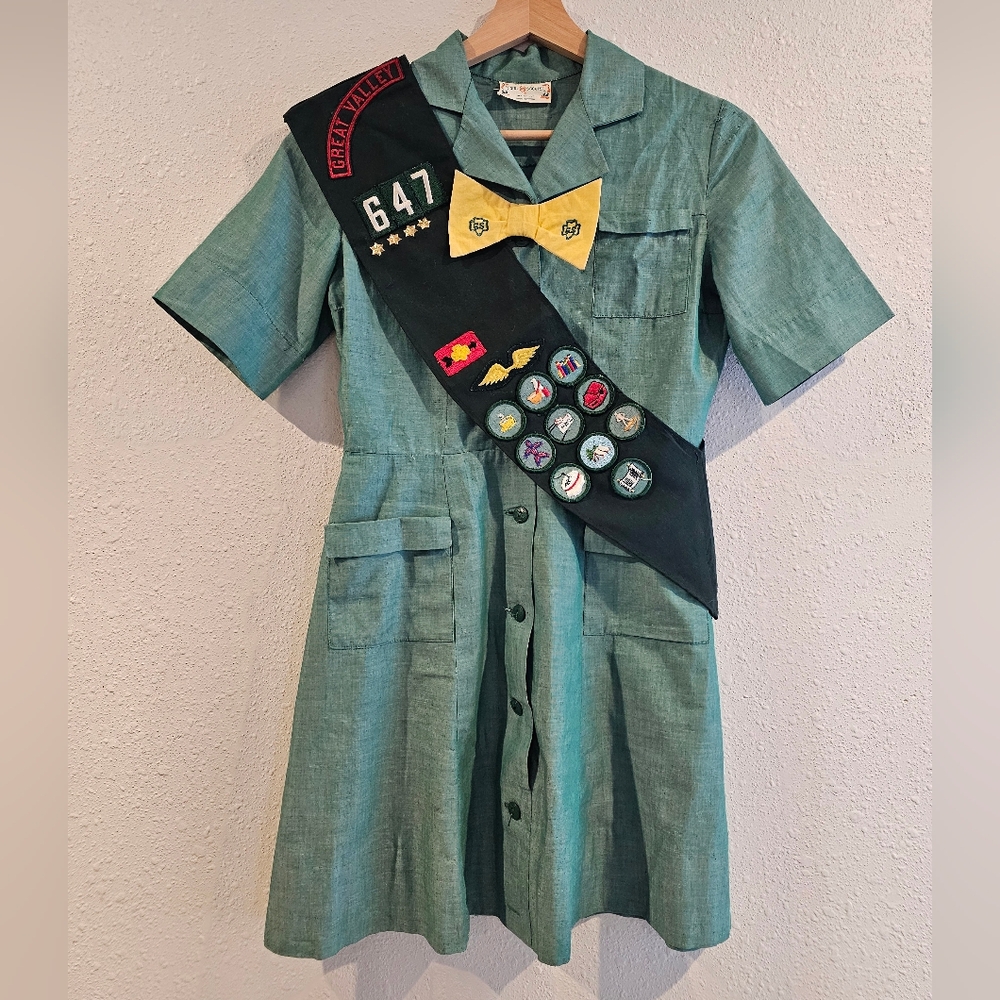 Vintage Girl Scout Dress